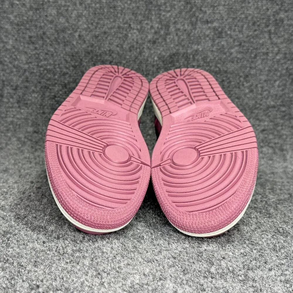 Jordan 1 Low Shoes Women's 8 Mulberry Low‎ Lace Athletic Retro Nike Sneakers